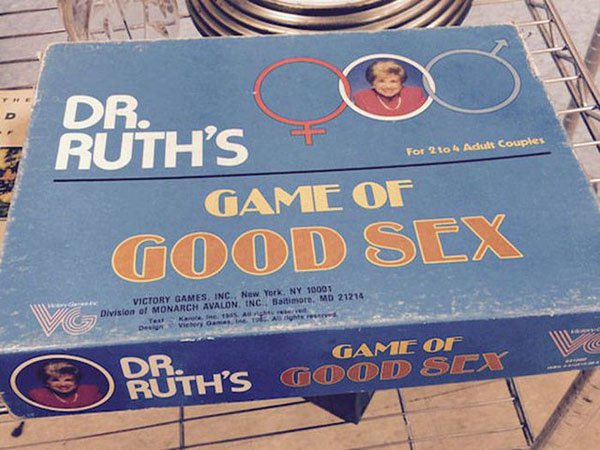 signage - For 2 to 4 Adult Couples Ruth'S Game Of Good Sex Victory Games, Inc, New York, Ny 10001 Division of Monarch Avalon, Inc. Baltimore, Md 21214 K Im Teory Ig Game Of Rrth'S Good Sex