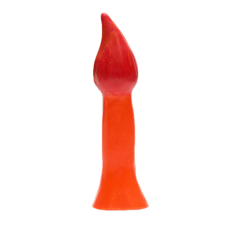 "Charmy" the Charmander dildo may look pointy, but it's still made of soft silicone. The description claims it "gives intense orgasms everywhere it goes."