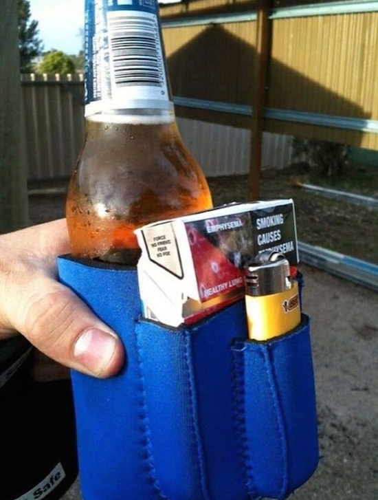 stubby holder to hold smokes - Ontsesa Smoking Causes Y Healthy Lune Safe