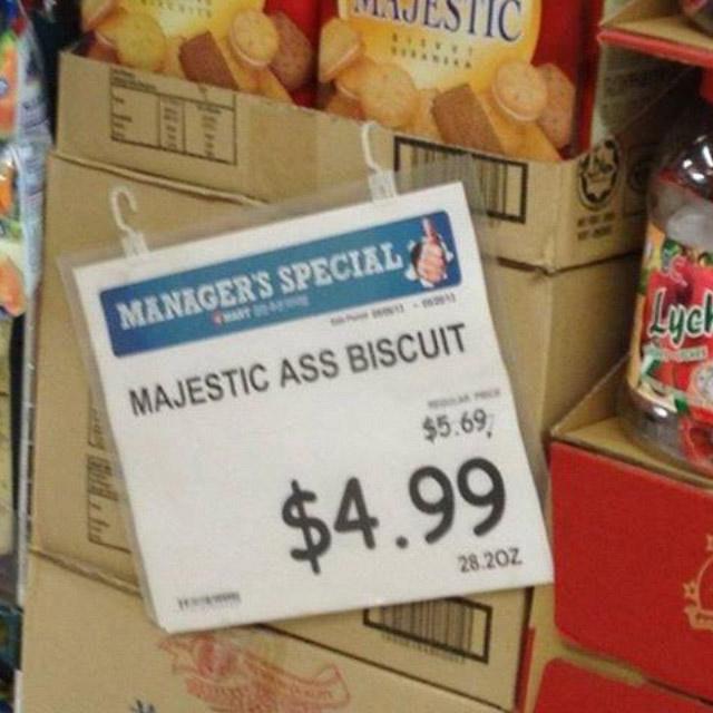 majestic ass biscuit - Wiajestic Manager'S Special Majestic Ass Biscuit $5.69 $4.99 28 202