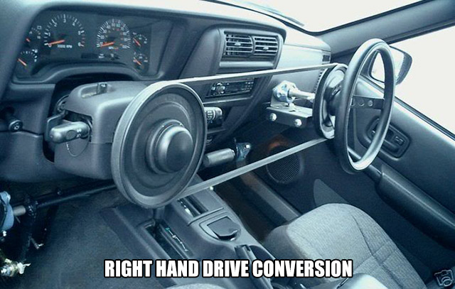 lhd to rhd conversion - Right Hand Drive Conversion