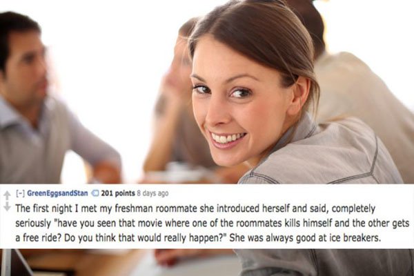 These Tales of Roommate Hell Will Make You Wish Some Memories Could Be Forgotten