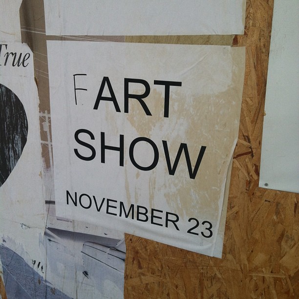 wall - Irue Fart Show November 23