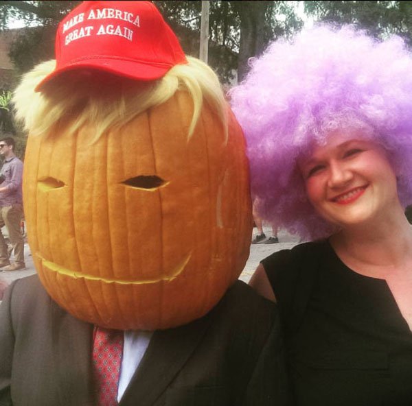 26 Trump Inspired Pumpkins That Will Make Halloween Great Again