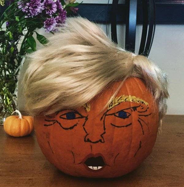 26 Trump Inspired Pumpkins That Will Make Halloween Great Again