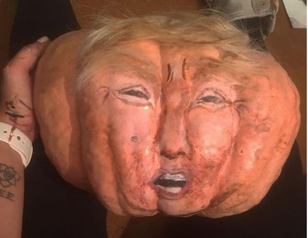 26 Trump Inspired Pumpkins That Will Make Halloween Great Again