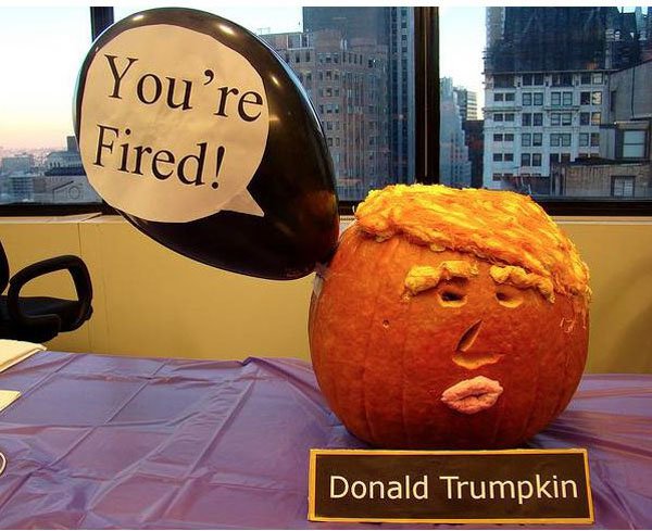 26 Trump Inspired Pumpkins That Will Make Halloween Great Again