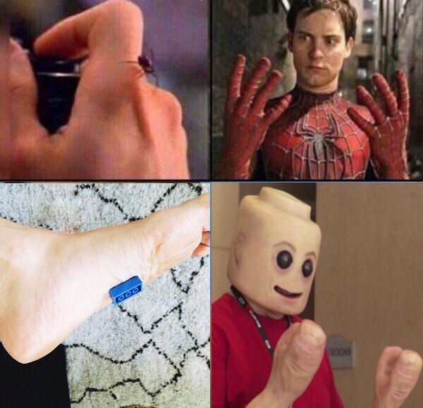 spiderman lego meme - 10046