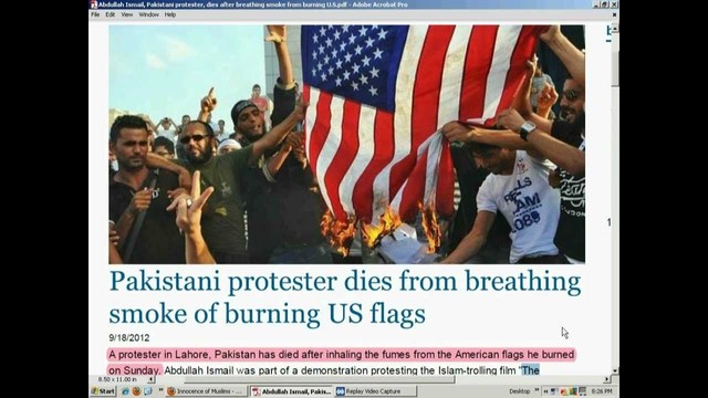 protester dies burning american flag - Abdullah Ismail, Pakistan protester, des ter breathing w le Et Ve Window e from barning used Adobe Acrobat Pre Res Am 089 Pakistani protester dies from breathing smoke of burning Us flags 9182012 A protester in Lahor