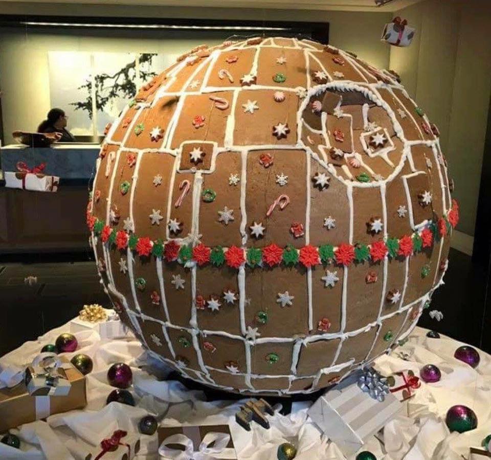 death star gingerbread