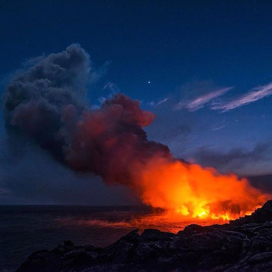 types of volcanic eruptions