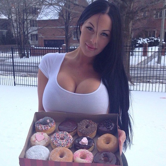 big boobs donuts