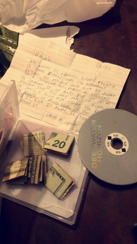 Redbox Movie Case Holds A Very Special Surprise