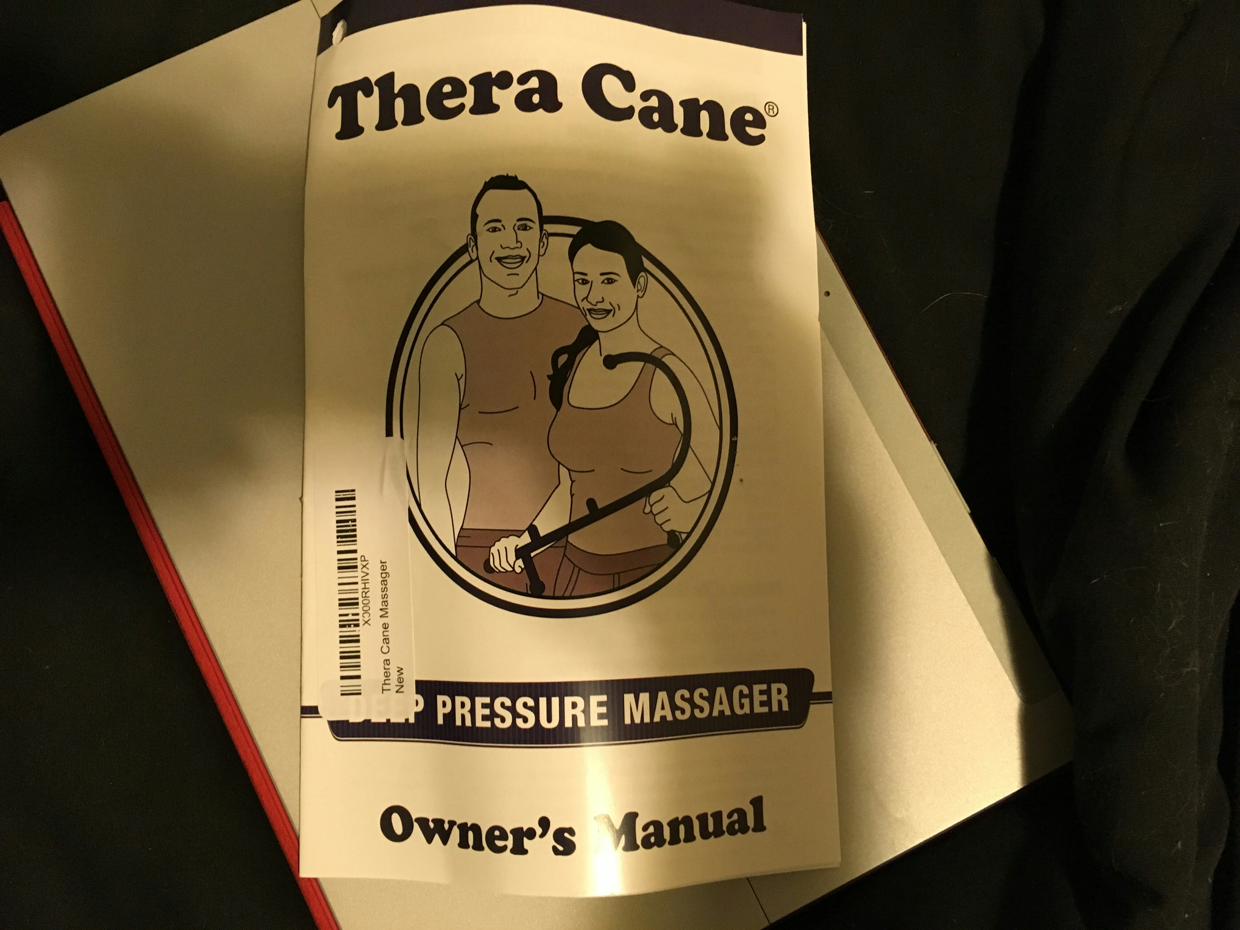 poster - Thera Cane Thern Care Manager Pressure Massager Owner's lanual