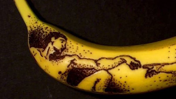 tattoo on banana