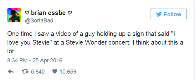 artists exposure money meme - brian essbe y One time I saw a video of a guy holding up a sign that said "I love you Stevie" at a Stevie Wonder concert. I think about this a lot. 47 5,640 10,659