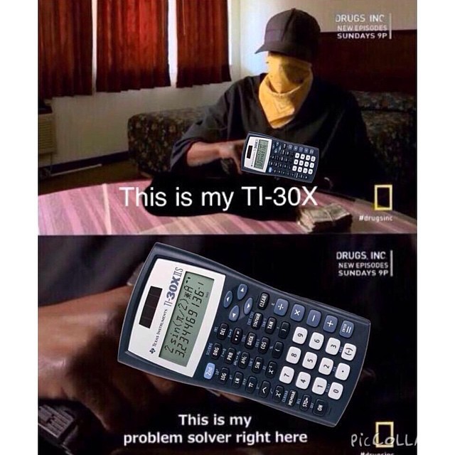 my problem solver meme - Drugs Inc New Episodes Sundays 9P1 Na Od Ubre A Dde Bodo This is my Ti30X erugsins Drugs, Inc New Episodes Sundays 9P1 Tas Pats Ti30X Iis 2 sin12A 19E7 69hhE2E Del Data Drg An 2 907 Un 1 This is my problem solver right here piccol