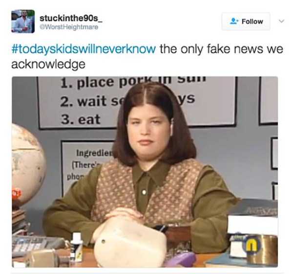90's meme about fake news
