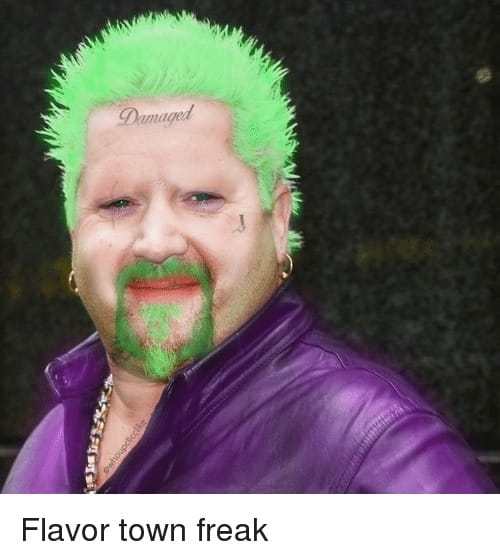 she was fearless and crazier than him - Flavor town freak