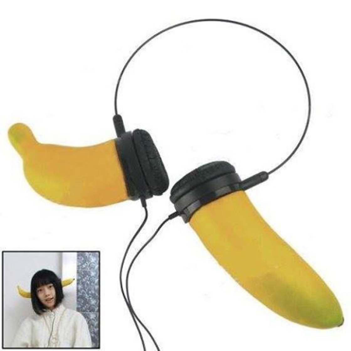 banana headphones