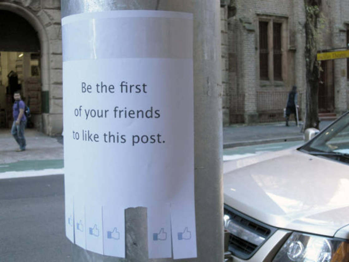 hilarious street posters - Be the first of your friends to this post.