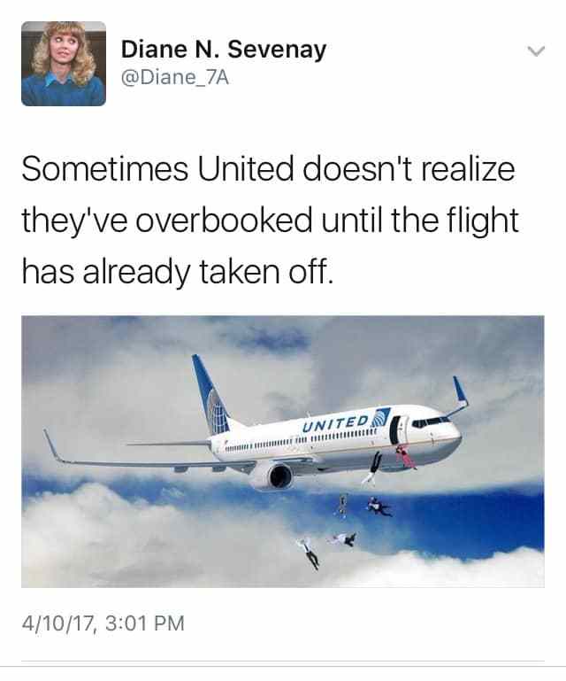 23 United Airline Memes That Are Almost as Brutal As Their Passenger Handling