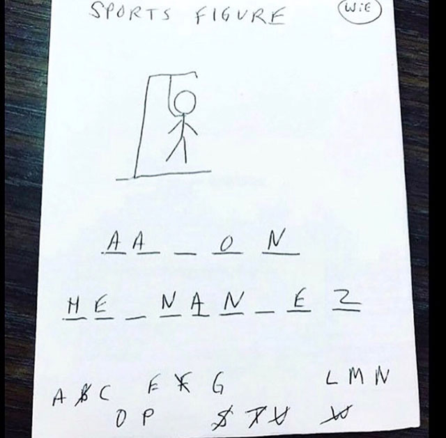 handwriting - Sports Figure Wit Aa E 2 A B C F G L M N