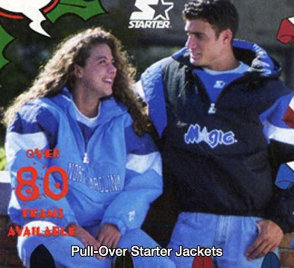starter jackets 1990s - Starter magne Avail PullOver Starter Jackets