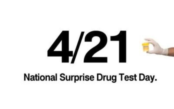 national surprise drug test day - 421 National Surprise Drug Test Day.