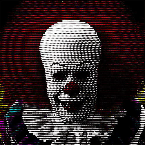 amazing picture of pennywise the dancing clown gif
