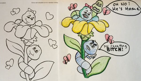 These Depraved Aspiring Artists Totally Pervert Children's Coloring Books