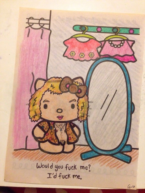 These Depraved Aspiring Artists Totally Pervert Children's Coloring Books