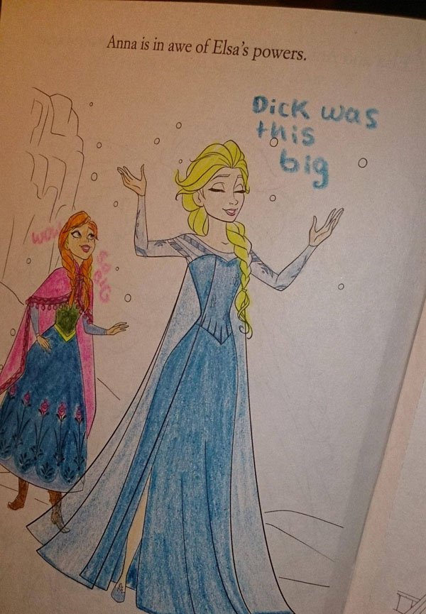 These Depraved Aspiring Artists Totally Pervert Children's Coloring Books