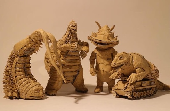 Super Creative Japanese Cardboard Artist Pushes The Boundaries Of Her Medium