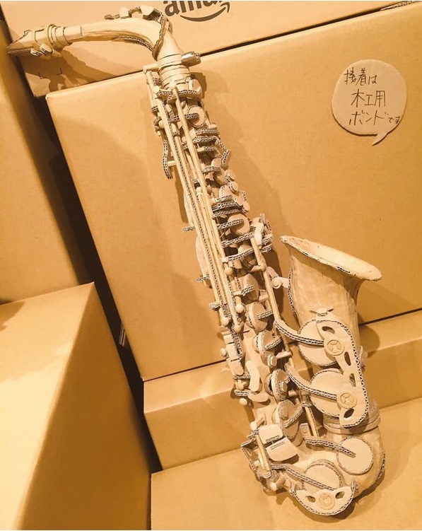 Super Creative Japanese Cardboard Artist Pushes The Boundaries Of Her Medium