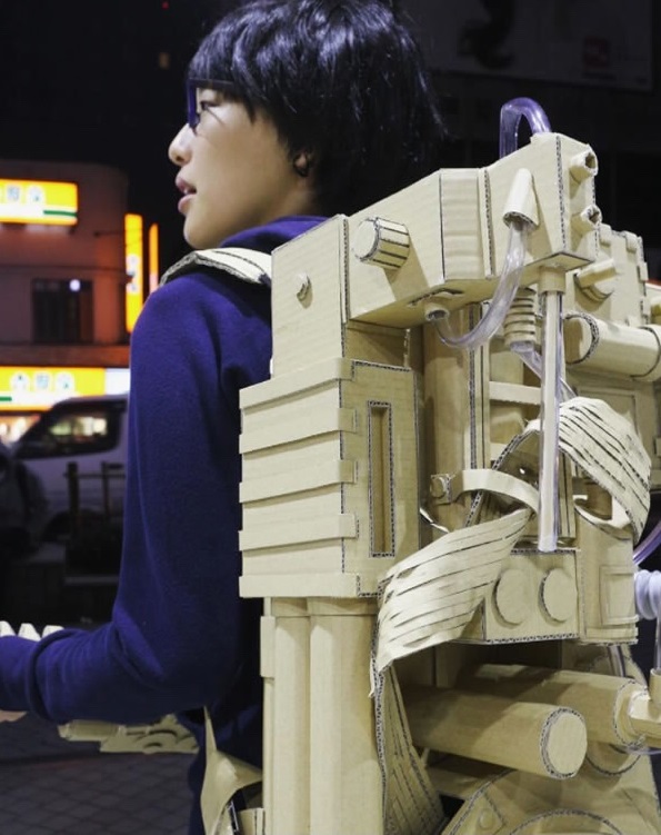 Super Creative Japanese Cardboard Artist Pushes The Boundaries Of Her Medium