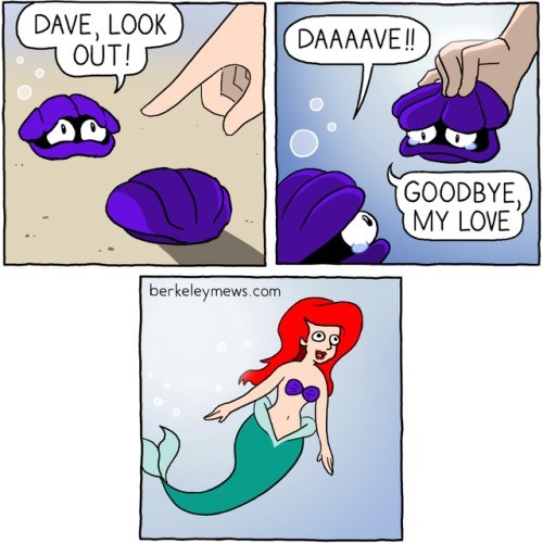 10 disney comics that will ruin your childhood - Dave, Look Out! Daaaave!! Goodbye, My Love berkeleymews.com