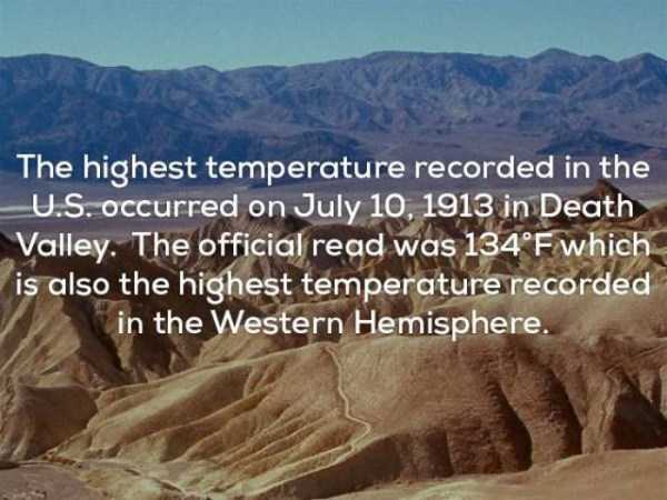 25 Mind Blowing Weather Facts