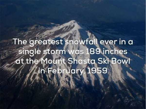 25 Mind Blowing Weather Facts