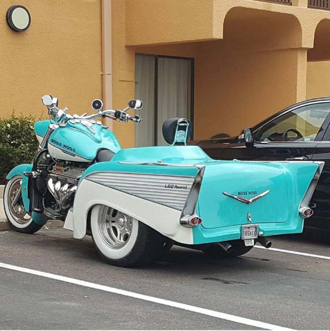 57 chevy motorcycle trike - Boss Hoss LS2 Amend Boss Hoss