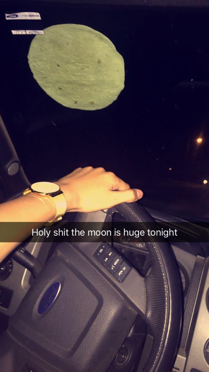 holy fuck the moon is huge tonight - Service Holy shit the moon is huge tonight