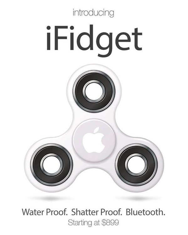 hardware accessory - introducing iFidget O Water Proof. Shatter Proof. Bluetooth. Starting at $899