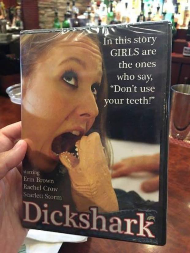 dickshark - In this story Girls are the ones who say, Don't use your teeth!" starring Erin Brown Rachel Crow Scarlett Storm Dickshark