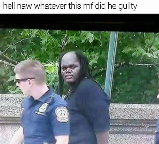 random pic police caught predator - hell naw whatever this mf did he guilty