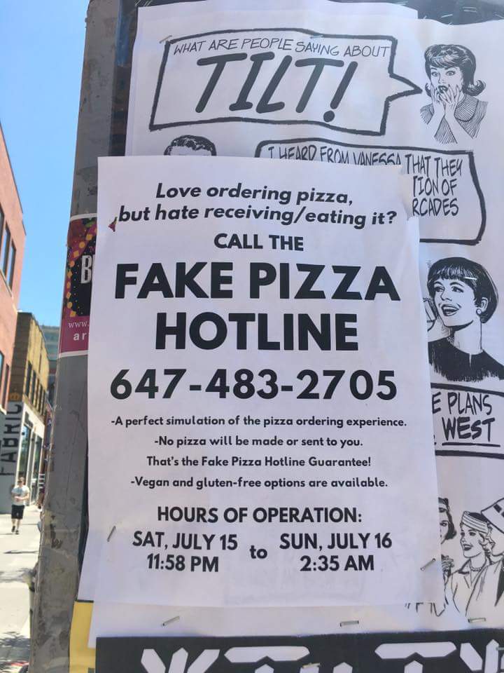 fake pizza hotline - At Are People Saying About What Are Pe Tilt > Ufaro From Vanegal That They Tion Of Love ordering pizza, but hate receivingeating it? Kurve 2 Rcades Call The Www 8 Fake Pizza Hotline 64748327 05 E Plans A perfect simulation of the pizz