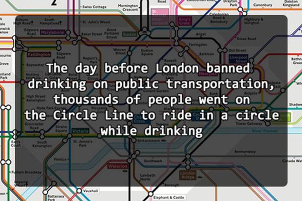 map - birloh Dalton Cany Swiss Cottage Monitor Herren Cot Ponton 1 Par The day before London banned drinking on public transportation, thousands of people went on the Circle Line to ride in a circle vice while drinking de wa Elephant & Castle