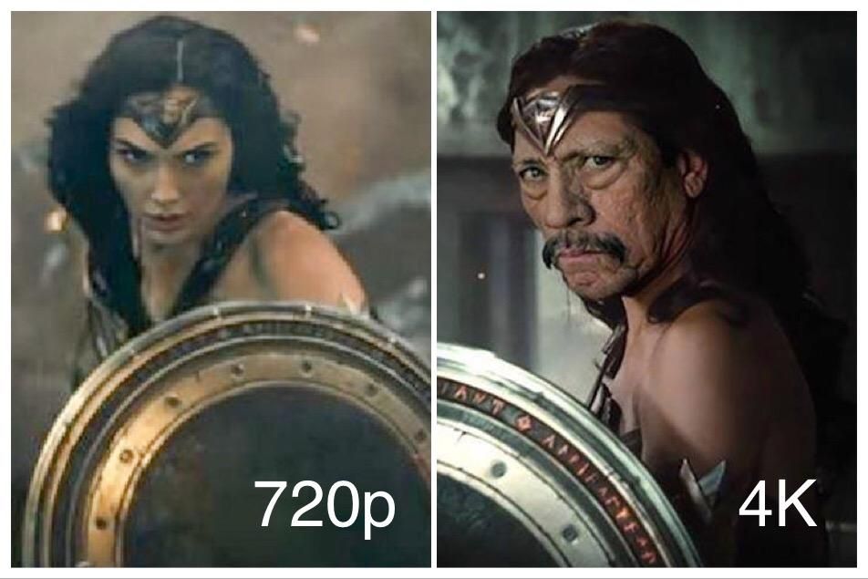 720p vs 4k - 720p 4K