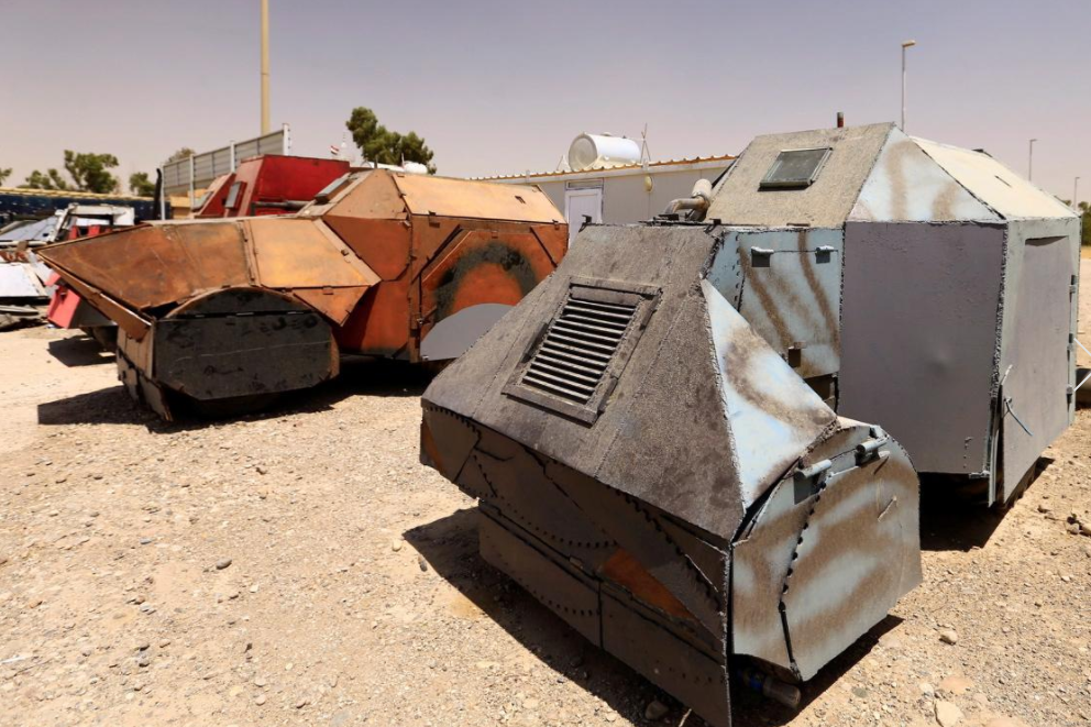 Mad Max Style ISIS Suicide Bombing Vehicles