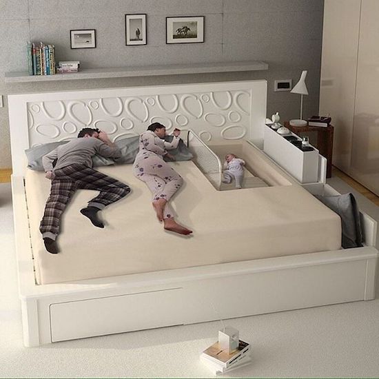 bed for new parents