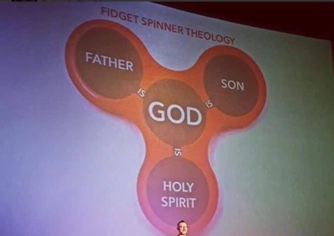 spinner holy trinity - Fidget Spinner Theology Father Son God Is Holy Spirit